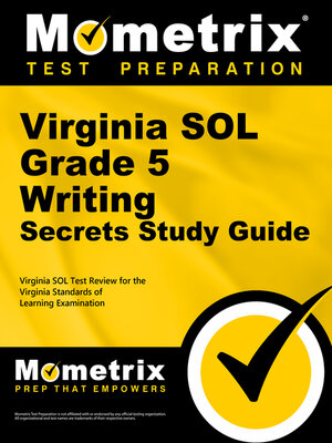 cover image of Virginia SOL Grade 5 Writing Secrets Study Guide
